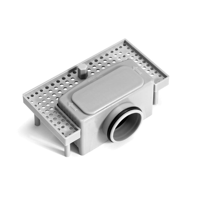 Drenaje desagüe de piso lineal rectangular largo con sifón rotatorio 40cm