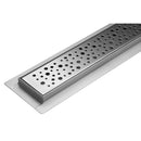 Drenaje desagüe de piso lineal rectangular largo con sifón rotatorio 40cm