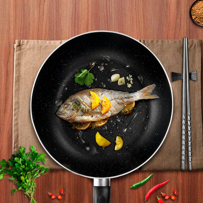 Sarten de cocina 9.5" Doble recubrimiento antiadherente