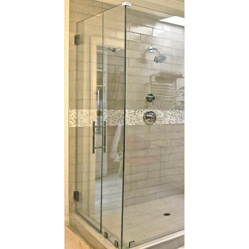 Soporte Vidrio a pared derecho.