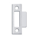 Recibidor especial para perfil SA8720A2 y cerradura de pomo .Acero inox 304. Brillante