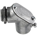 Conectores de 90 Grados Cajilla metálica - tubería EMT.  Material Zinc.