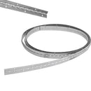 Bisagra de piano de 1" x 1 m con orificios Lock