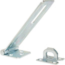 Aldaba portacandado 4-1/2" níquel satinado Lock