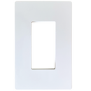 Tapa Plastica para Interruptor Sencillo Linea Decorativa. Incluye Tornillos Metalicos. Sin hoyos.