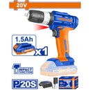 Taladro drill Inalámbrico Función Impacto 20V. 1/32-3/8". 0-400/0-1500rpm. 35NM. Con batería y cargador.