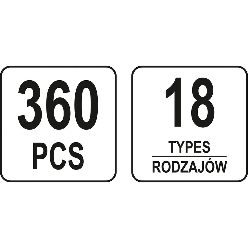 Clips de retención a presión automóvil remaches plástico sujetadores TOYOTA/ LEXUS 360PCS
