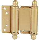 Juego 2 bisagras doble acción latón brillante Lock