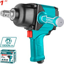 Llave de impacto neumática 1 " No-load speed:4000 rpm Max. Torque: 1800Nm (1328pies)