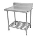 Mesa escurreplatos derecha. 90cm x 70cm. Compatible con fregadores dobles o triples.