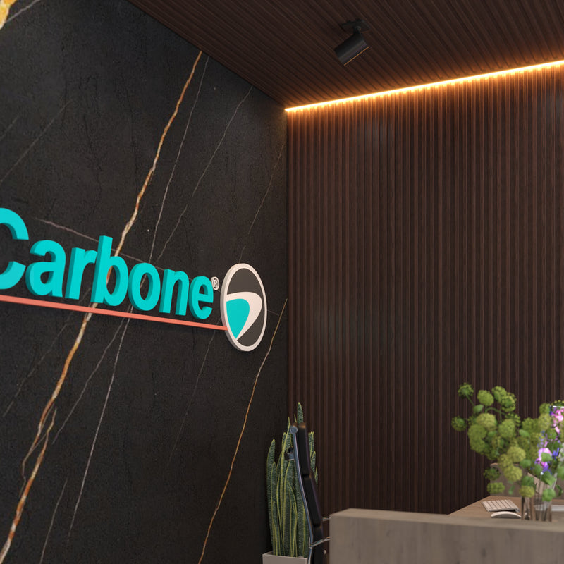 Lámina acanalada decorativa  WPC Dark wood big 25x195x2900 mm