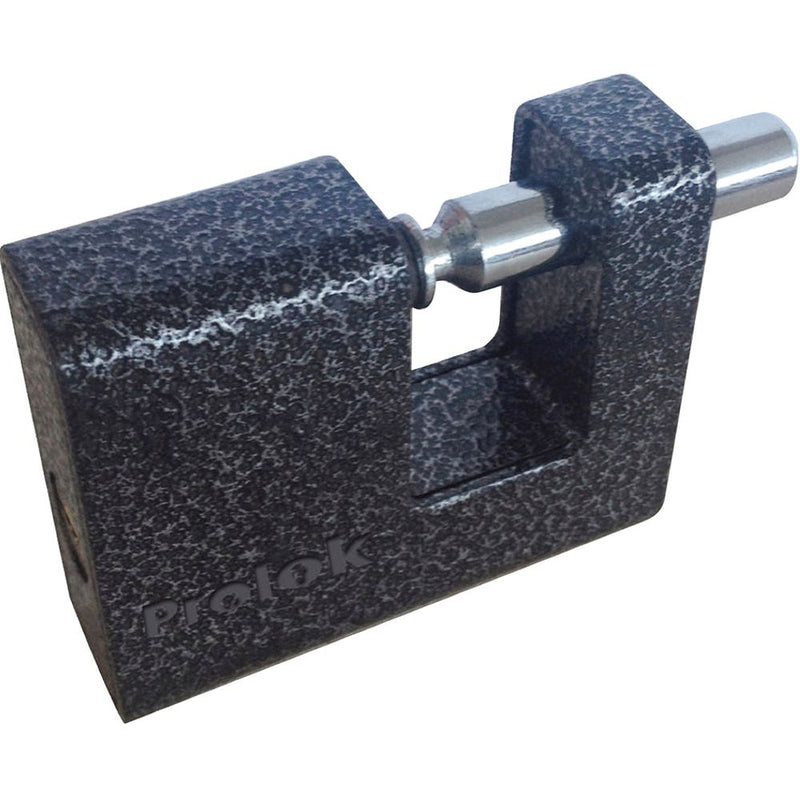 Candado de hierro para cortina llave estándar 80 mm Prolok