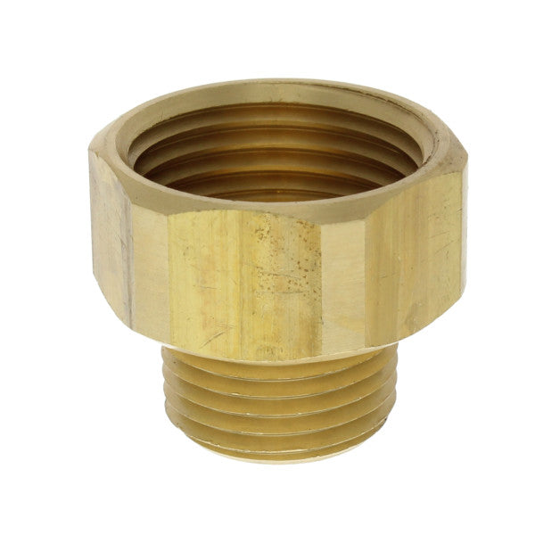 Niple para manguera de jardín (macho 1/2" x hembra 3/4")