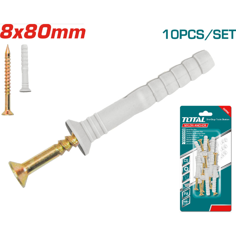 Tacos de anclaje 10 unidades