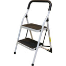 Escalera tubular plegable taburete acero 2 escalones Surtek.