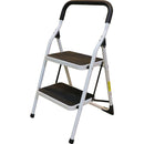 Escalera tubular plegable taburete acero 2 escalones Surtek.