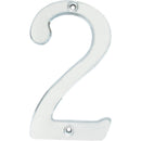 Numero 2 slim 4" cromo satinado Lock