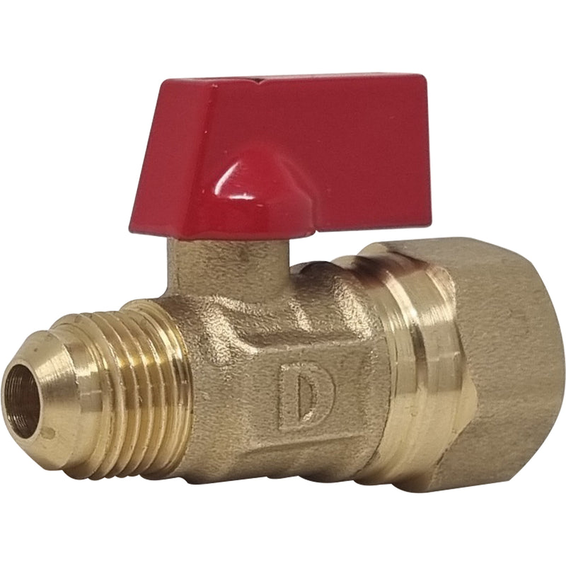 Válvula de control para gas 1/2" sin contratuerca