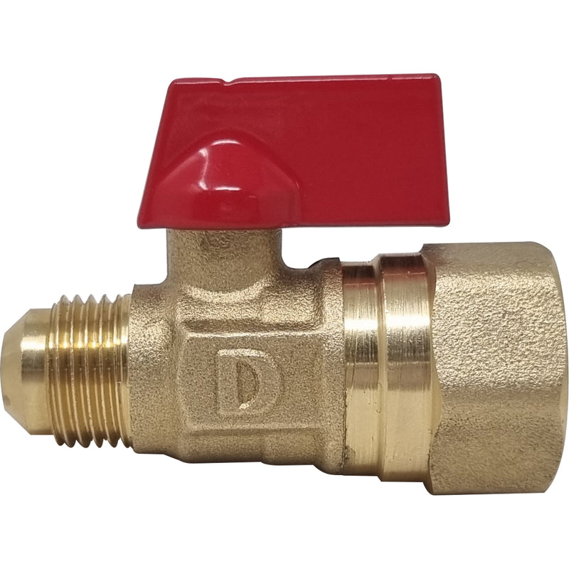 Válvula de control para gas 1/2" sin contratuerca