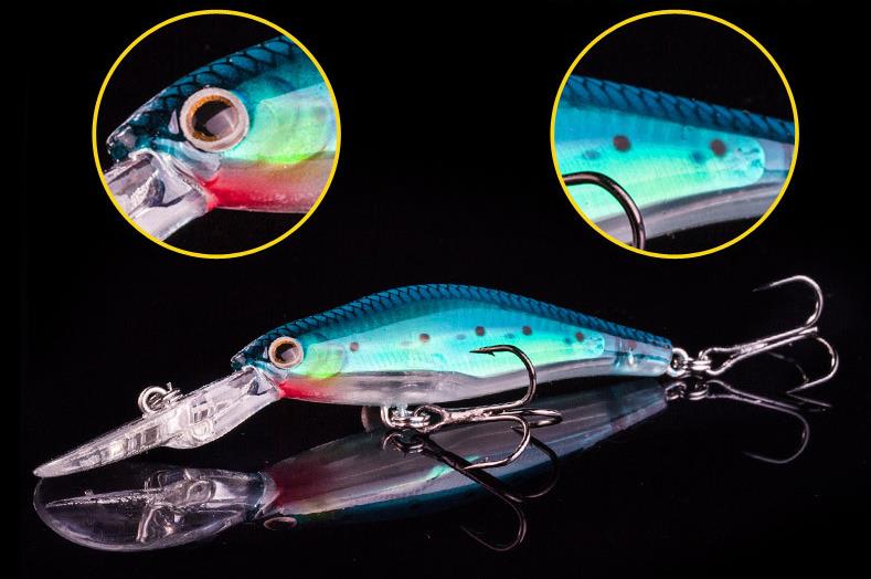 Señuelo Monnow lengua larga 9cm DSB