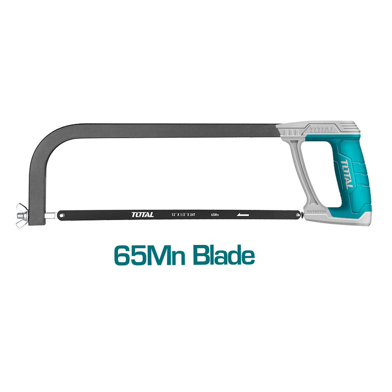 Segueta Industrial para Metal de 300 mm / 12" para trabajo pesado. Incluye 1 Hoja de Sierra