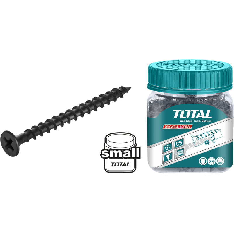 (Botella 100 unidades) Tornillos para gypsum (yeso).