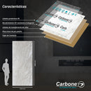 Panel Decorativo Mármol PVC  1.22m x 2.80m x 3mm Marfil (Línea económica)