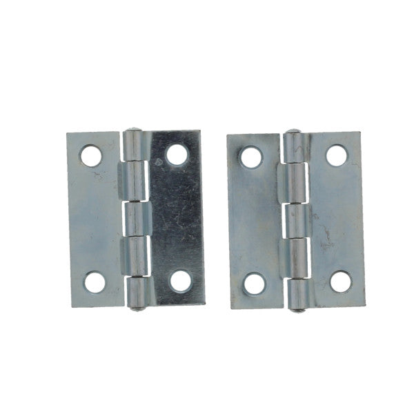 (Par) Bisagras de 2" x 1-1/4" de acabado galvanizado