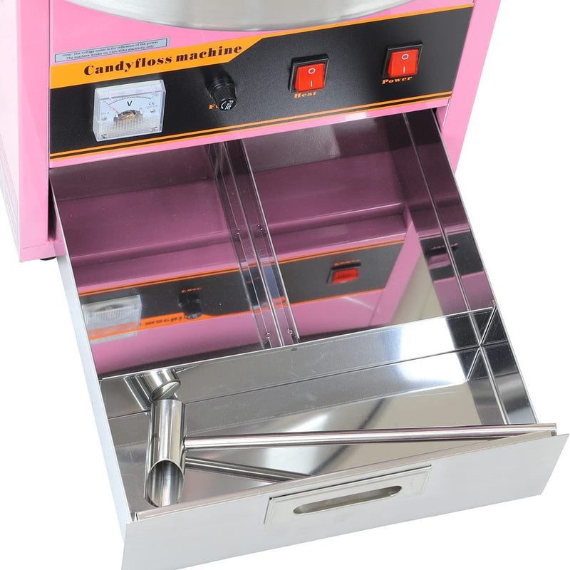 Máquina de algodón de azúcar 1080 watt 120 60htz.