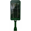 Lámpara con panel solar, chip on board (COB), 200 watts con sensor de movimiento y control remoto