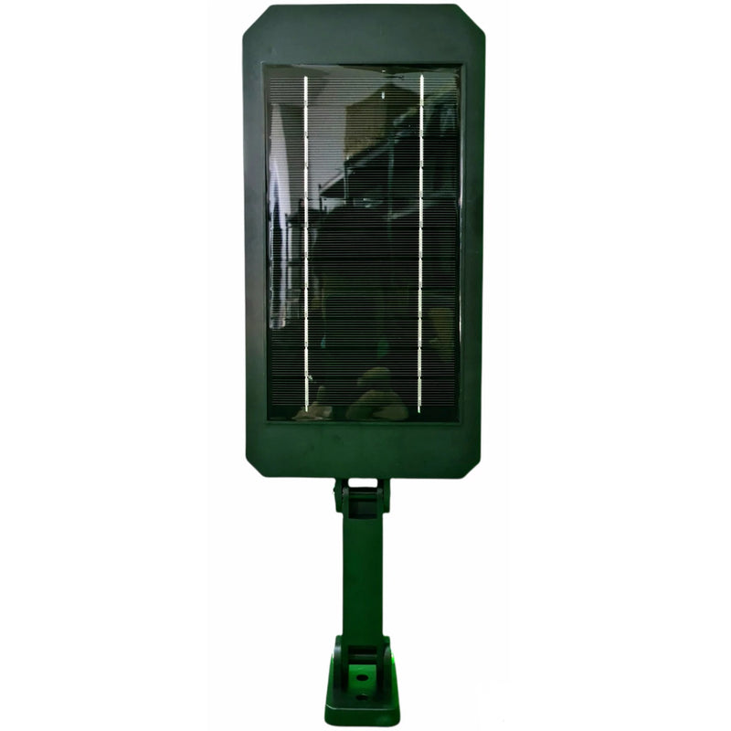 Lámpara con panel solar, chip on board (COB), 200 watts con sensor de movimiento y control remoto
