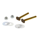 Juego de 2 pernos para acople de inodoro de 1/4" x 2-1/4"