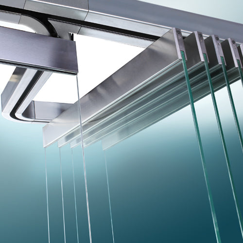 Zocalo inf puerta. 80mm inox304macizo 1.2mt recortable No req saques P/8-10-12mm Sat
