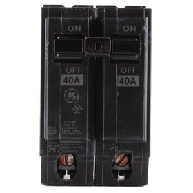 Breaker eléctrico 40 amperios de 2 polos, 120/240 V. General Electric (GE)