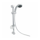 Regadera de teléfono con barra a muro. Cuerpo ABS. Acabado cromo.