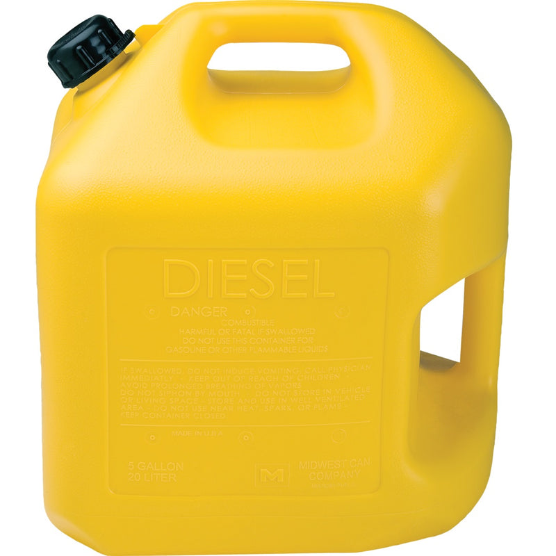 Tanque recipiente diesel de 5 galones. Incluye boquilla