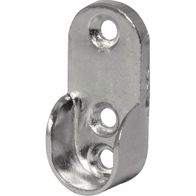 Juego de brida para tubo ovalado de closet Lock