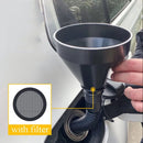 Embudo para motos y carros con filtro de malla para combustibles y aceites