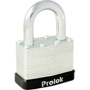 Candado laminado corto llave estándar 50mm Prolok