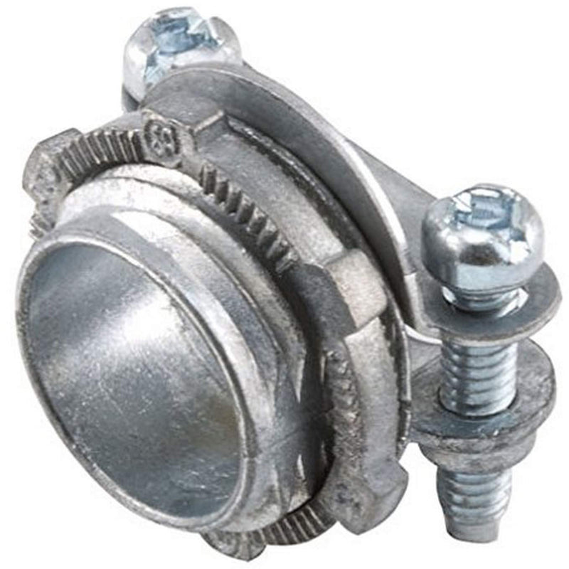 Conectores tipo ROMEX de Grapa para Cable.  Material Zinc. Certificado UL-E365150.