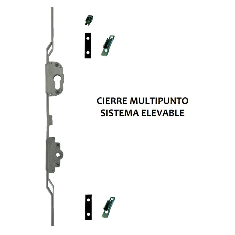 Cuerpo Cierre Multipunto. Tope Antivuelco. Tiene 3 punto Cierre. Funcion con Cilindro Europeo.