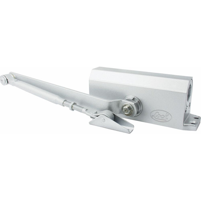 Cierra puertas hidráulico hasta 45 kg con back-check Lock.