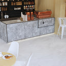 Piso SPC Silver Stone 1524 x 228 x 5.5 mm con IXPE 6 pc. pack 2.1 m2