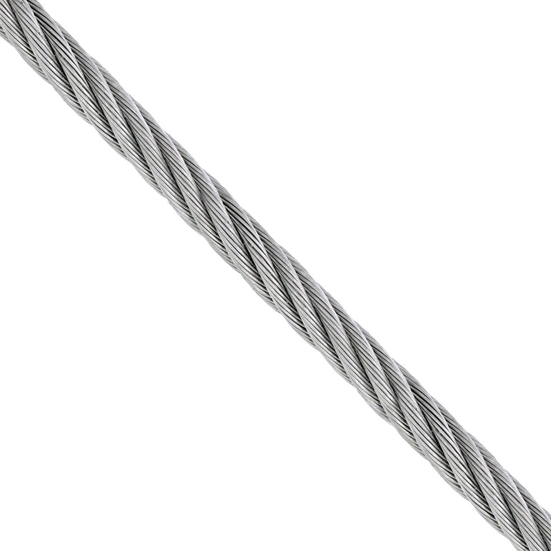 METRO DE CABLE INOX 5 MM. AISI 316. acero inoxidable