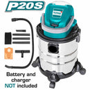 Aspiradora de Limpieza 20 L Lithium-Ion de Bateria de 20 V. No incluye Bateria ni Cargador.