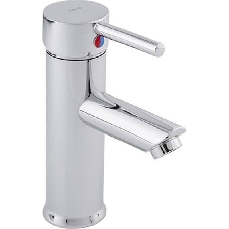 Llave de lavamanos monomando mezcladora Corta con mangueras y cubierta