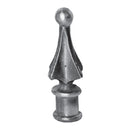 Lanza. Base redonda 22mm, altura 100mm.  Agujero 12mm.