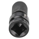 Adaptador de llave hexagonal de ½” a ¼”, color negro