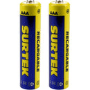Pilas recargables AAA blíster con 2 piezas Surtek.