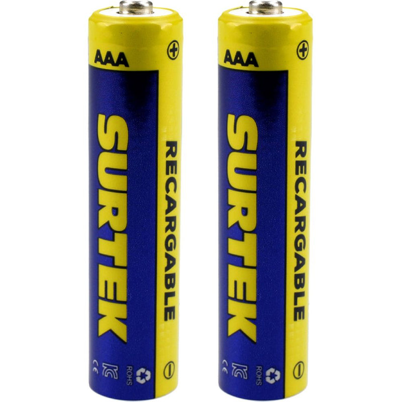 Pilas recargables AAA blíster con 2 piezas Surtek.